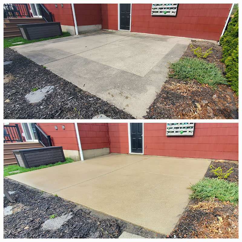 Concrete Cleaning Before Sealing